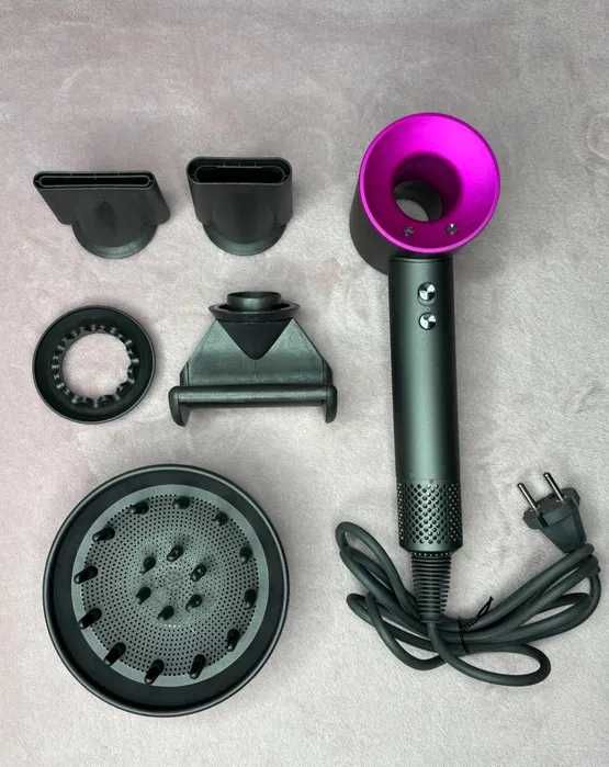 Фен Дайсон Dyson Supersonic Leafless Hair Drye на 1 і 5 насадок Футляр