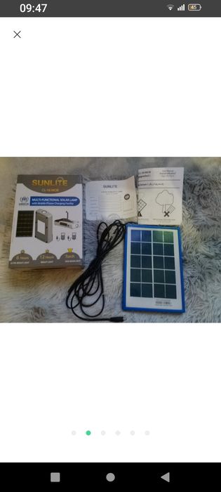 Сонячна батарея нова