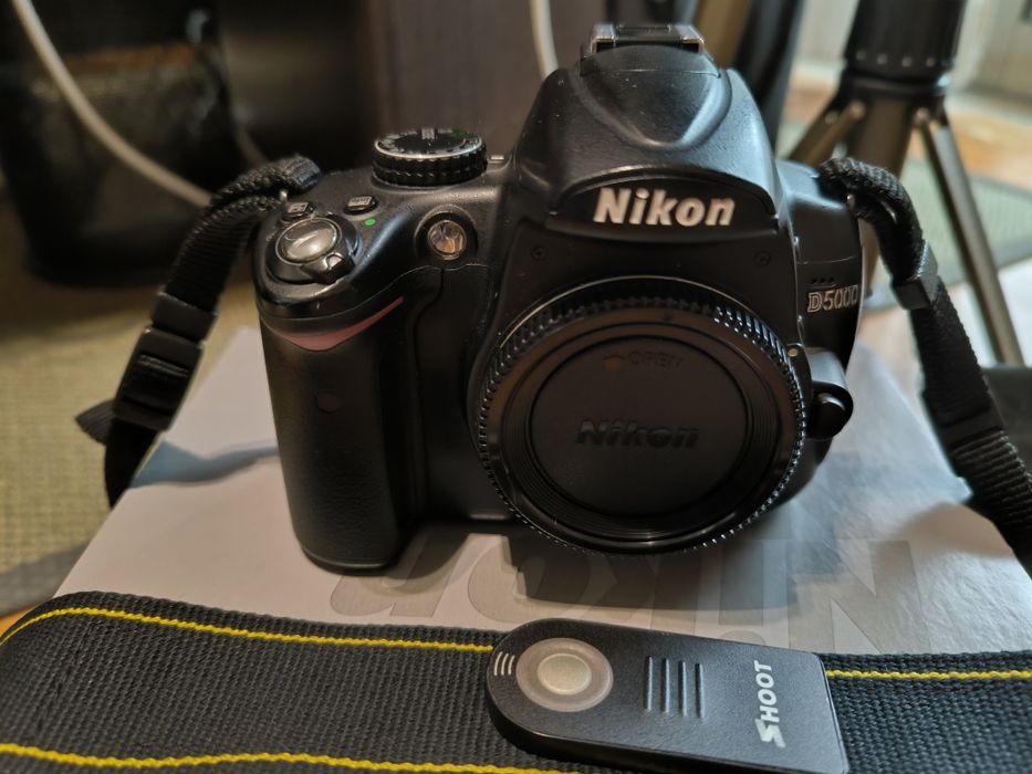Nikon d5000 + lentes + acessórios