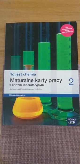 To jest chemia Maturalne karty pracy 2 zakres rozszerzony  nowe