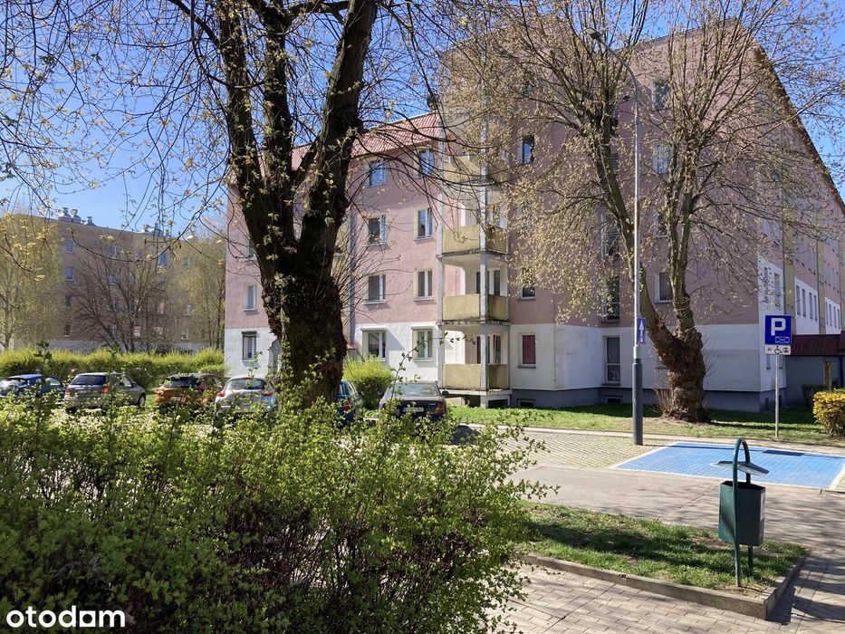 51 m² - rozkładowe 2 pokoje z balkonem i osobną kuchnią, Chojny