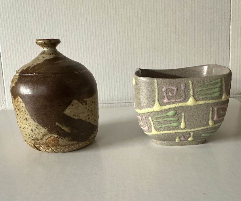 Taça e jarra, Cerâmica alemã