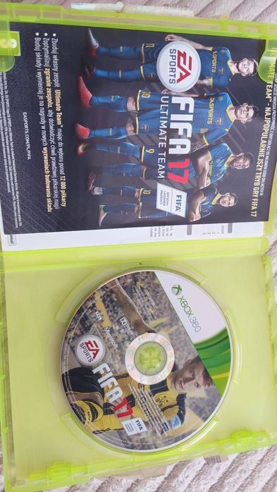 Gra FIFA 17 na Xbox 360