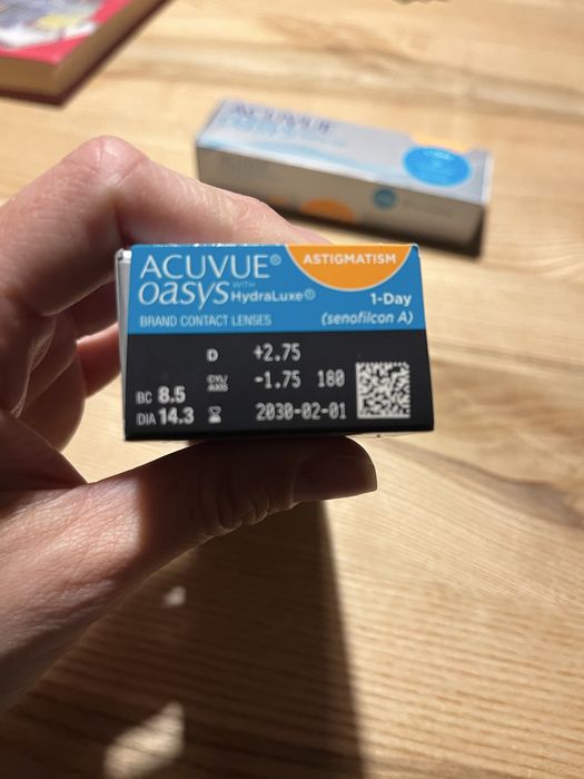 Soczewki kontaktowe acuvue for astigmatism toryczne