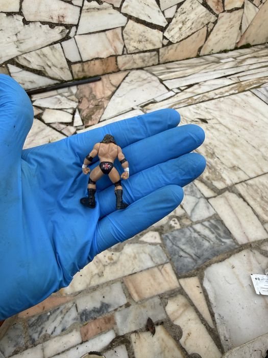 Lote 3 mini figuras WWE