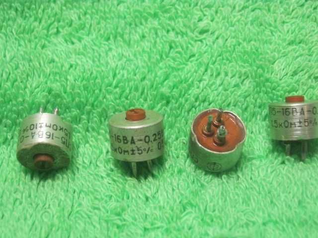 Резисторы подстроечные СП3-16ВА; СП3-39А; СП4-1