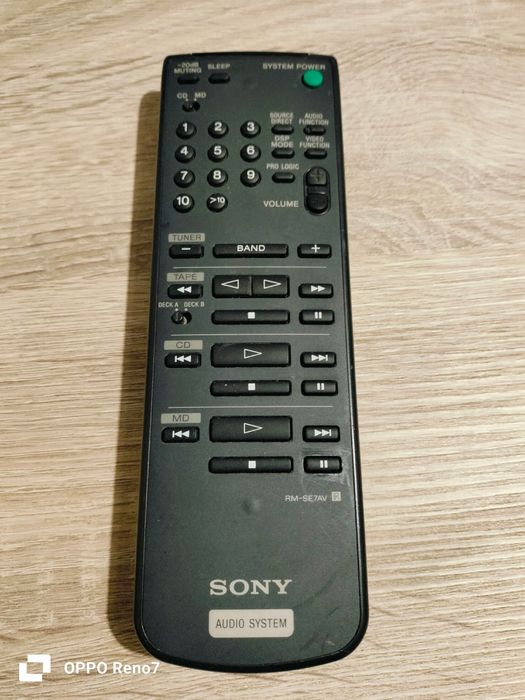 Pilot Sony RM-SE7AV