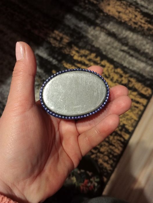 Pudełko kuferek puzderko z koralików