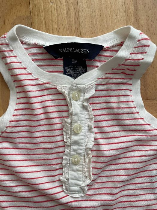 Sukienka Ralph Lauren dla dziewczynki 9ms rozm.74