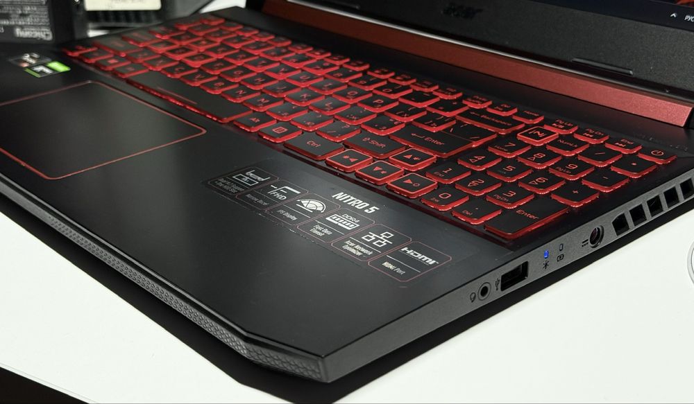 Acer Nitro 5 / 144Hz/GTX1650Ті/Ryzen5/16GB/Ноутбук.