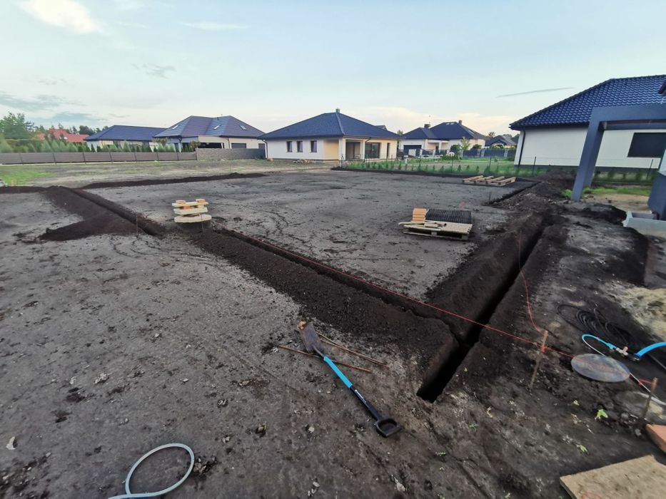 Koparka łańcuchowa, glebogryzarka separacyjna automatyczne nawadnianie