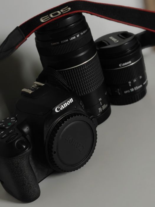 Sprzedam Canon 250d i 2 obiektywy