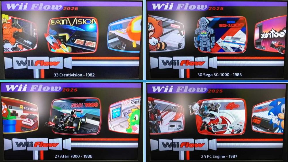 Nintendo wii com mais de 10000 jogos - wiiflow