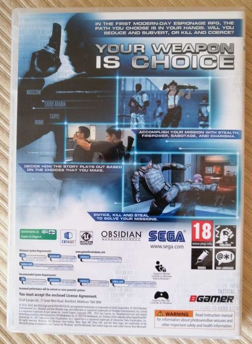 Alpha Protocol the Espionage RPG64585196791427121