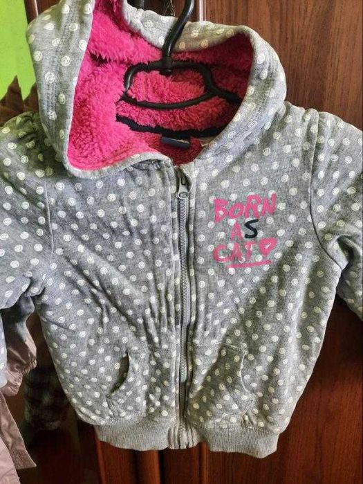 Тепле худі, меховушка, кофта 4-6 років