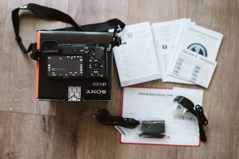 Sony a6300 4K stan bardzo dobry
