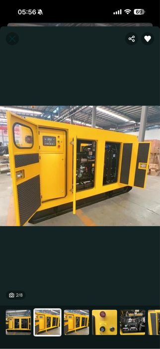 Оренда,продаж генераторів 13кВт-18 кВт,40-100 кВт 120-260 -500 кВт