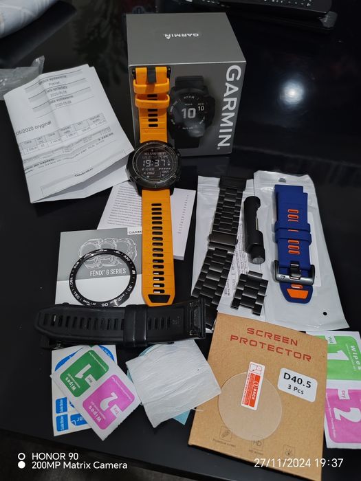 Garmin fenix 6x pro zamiana na drona