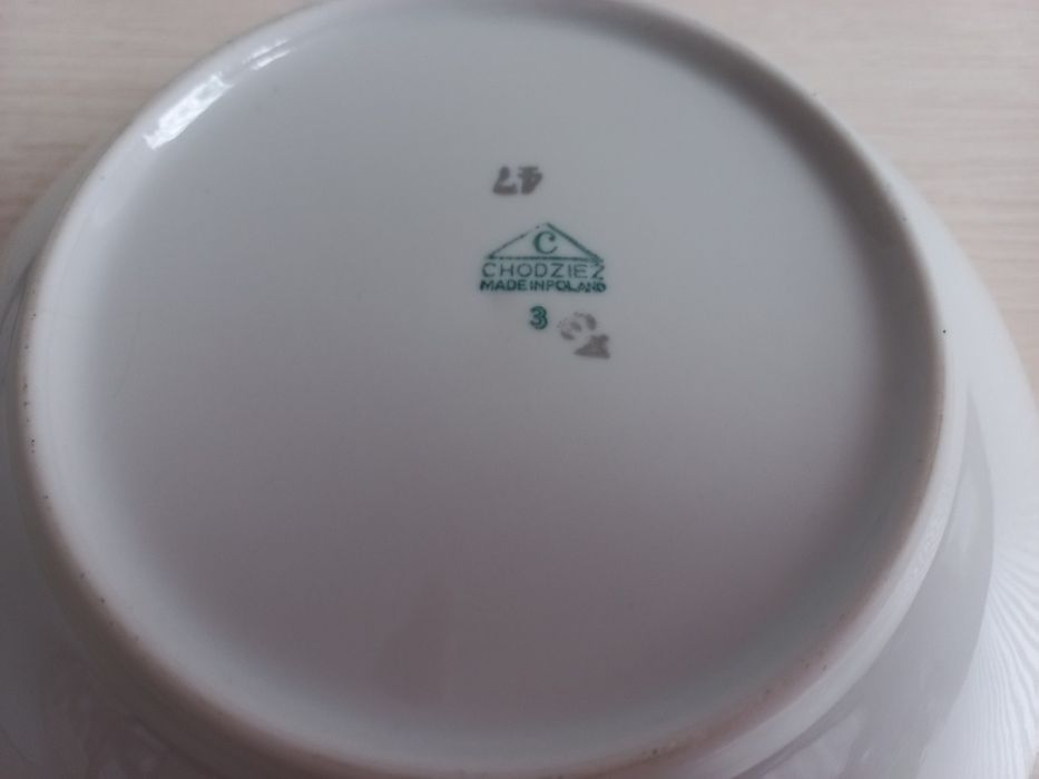 Porcelanowe - Miseczki z okresu PRL-u  - CHODZIEŻ