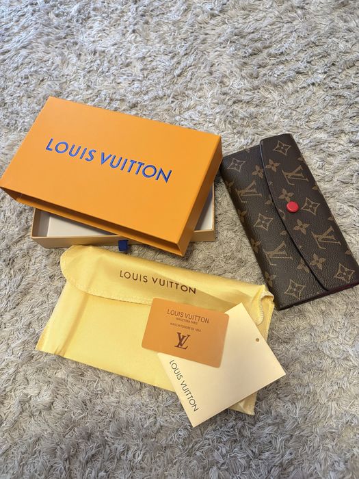 Louis Vuitton portfel damski monogram – brązowy