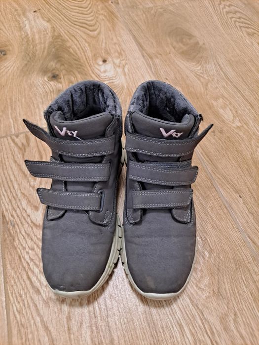 Buty zimowe dziewczęce r.35