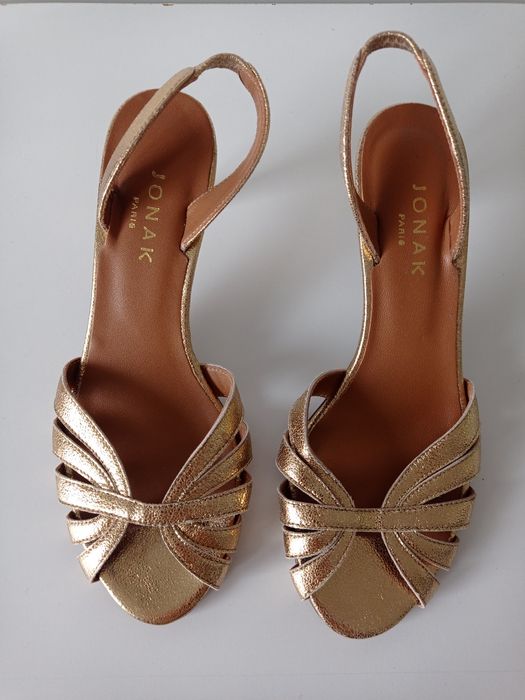 Buty na obcasie Jonak Paris