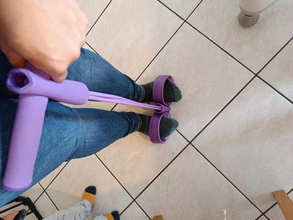 guma oporowa do ćwiczeń treningowa przyrząd ud rąk brzucha nóg NOWA