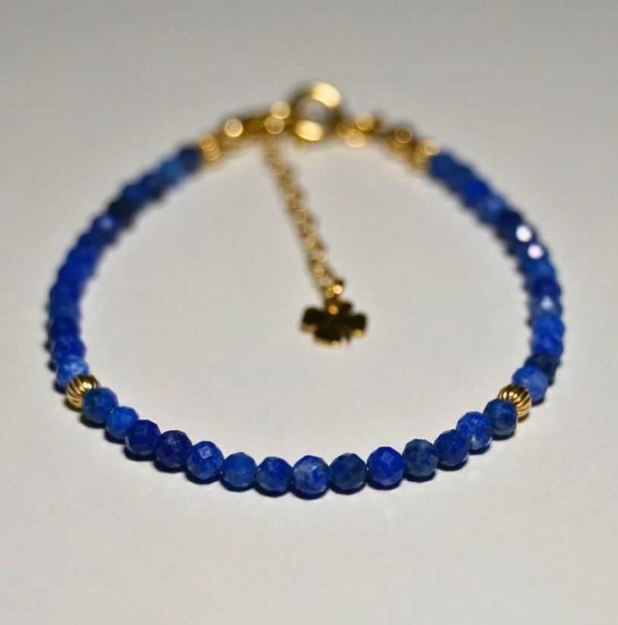 Bransoletka Szczęścia Lapis Lazuli 3mm 2 rozmiary