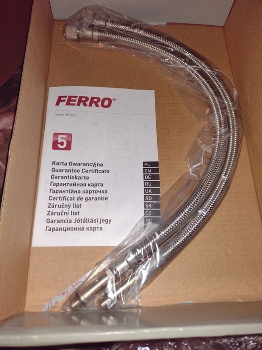 Bateria umywalkowa wysoka wylewka.ferro