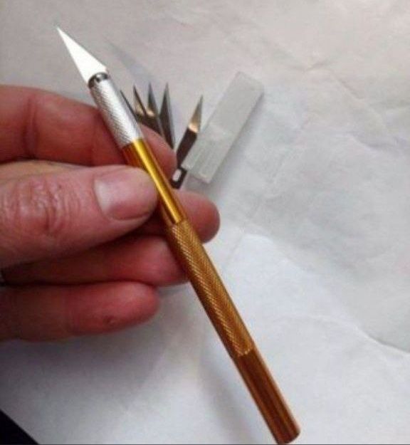 Новый Скальпель резец  для поделок для школьников