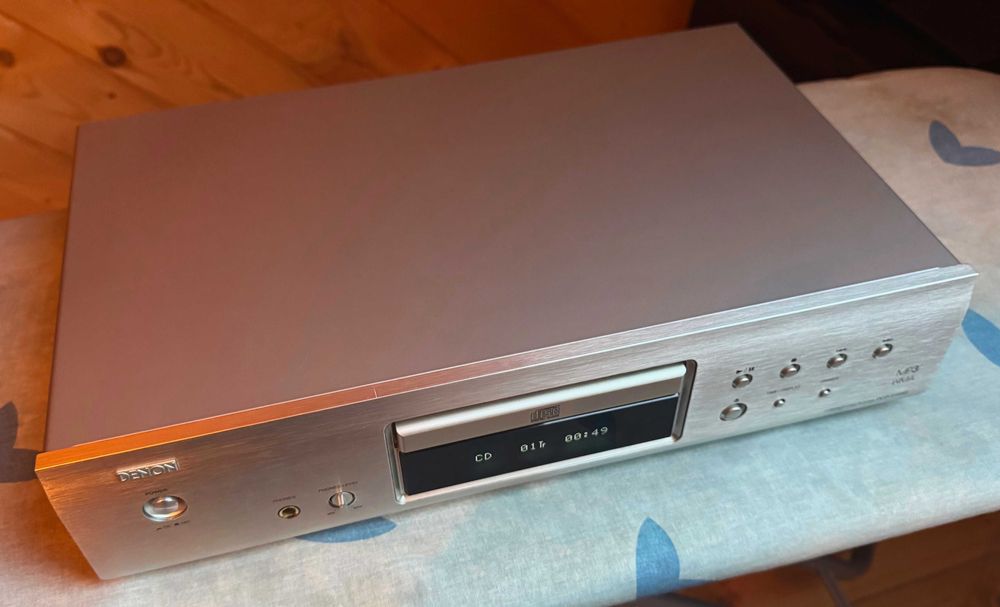 Denon DCD-510AE – odtwarzacz CD | srebrny | sprawny | bez pilota
