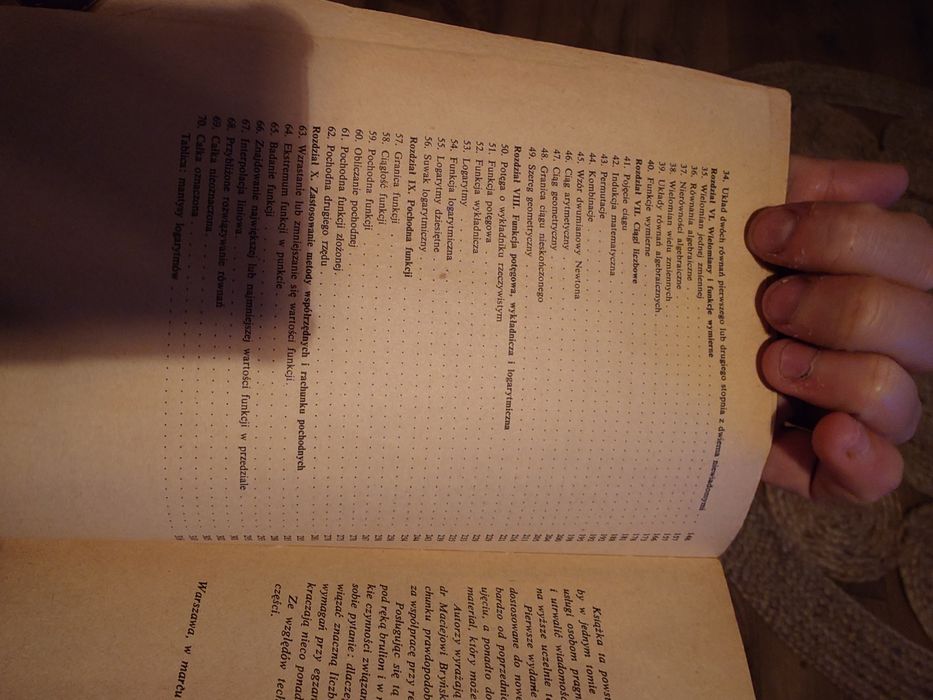 Matematyka dla kandydatów na uczelnie wyższe
