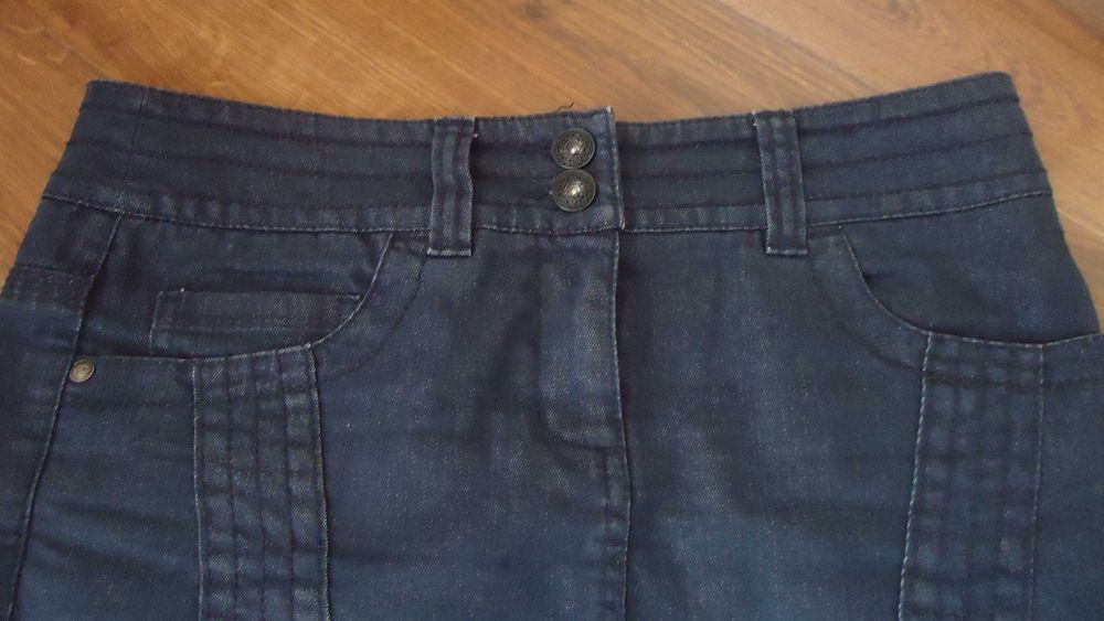 r.M 38 dżinsowa miniówa ESPRIT spódnica mini ESPIRT spódniczka dżins