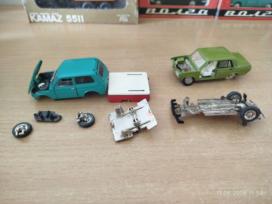 Модели машин СССР 1:43