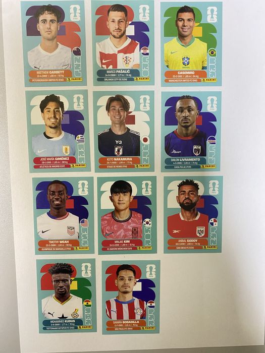 Стікери Panini Fifa World Cup 2026