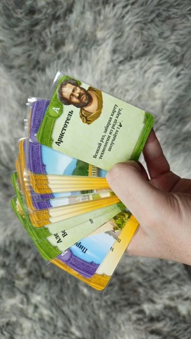 Настільна гра "Сквозь века: Новая история Цивилизации"; російською