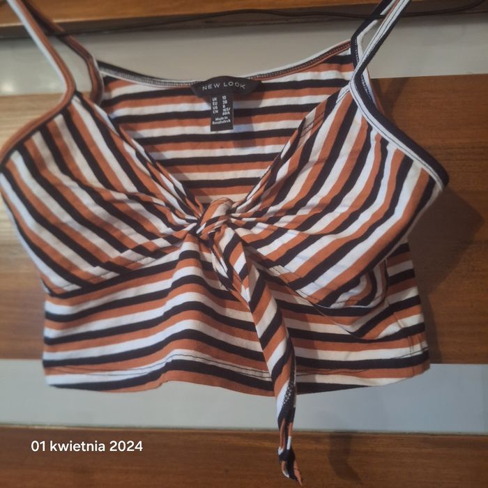 Top damski New Look rozmiar M 97%Cotton stan idealny