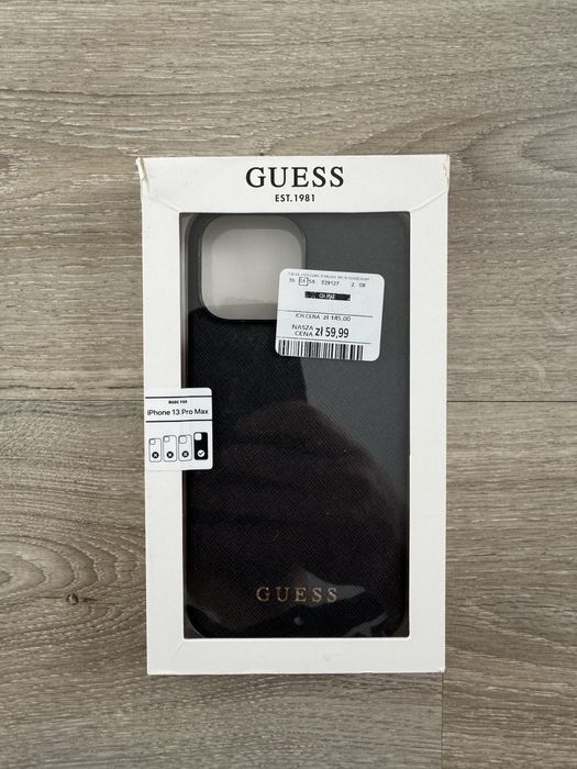 Guess Saffiano case etui Iphone 13 Pro Max NOWE