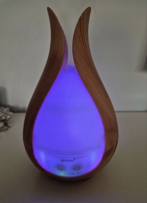 Nawilżacz powietrza dyfuzor LED pilot ultradźwiękowy 200 ml