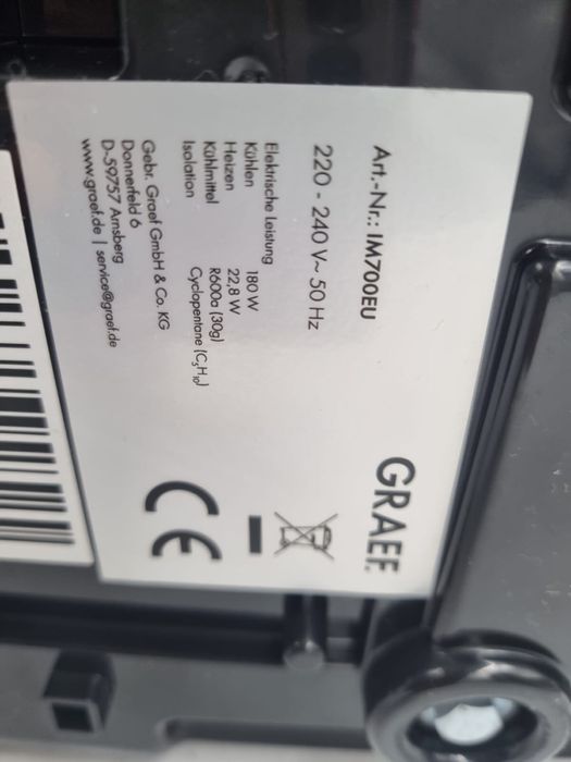 Graef maszyna do lodow MI700