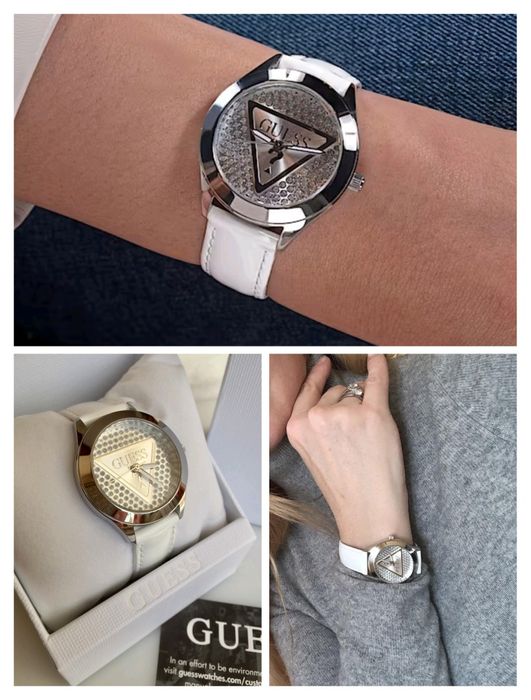 Знижка! Жіночий годинник Guess Glitz, кристали