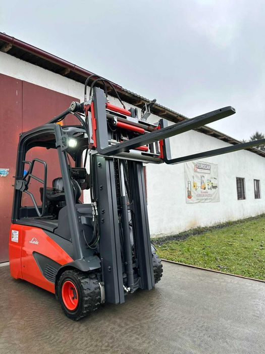 Штабелер електричний Навантажувач LINDE E18-02 1.8t 4.53m камера 2020