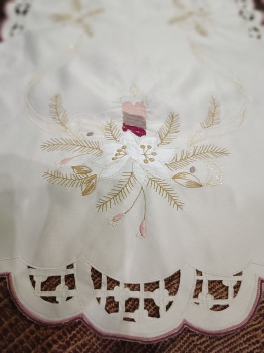 Вышитые салфетки