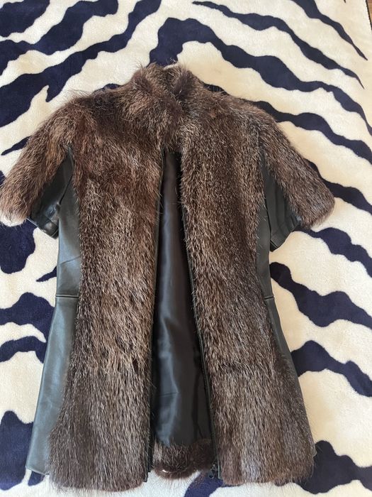 Полушубок безрукавка