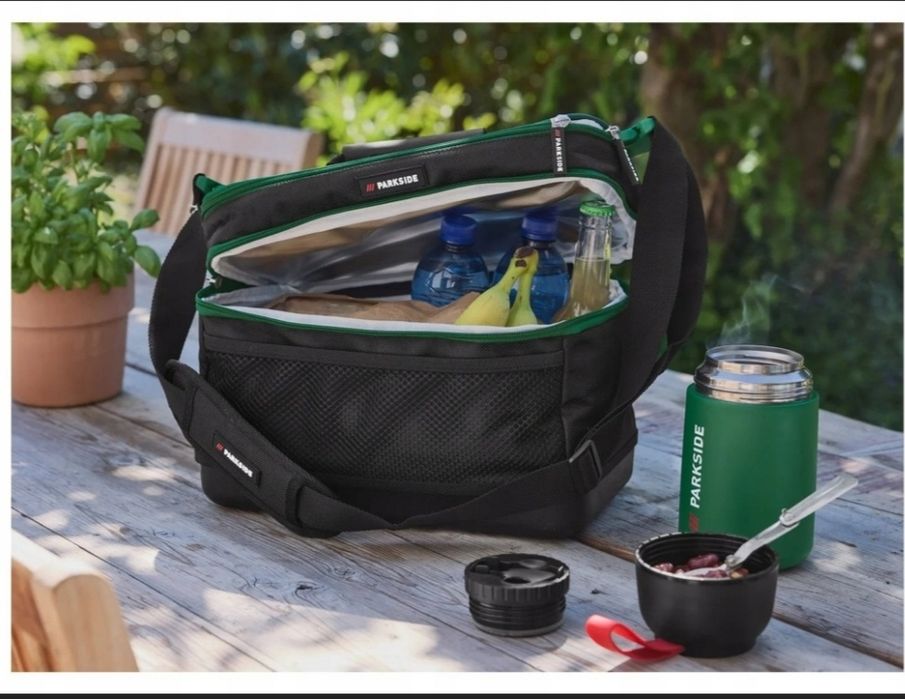 Termos na jedzenie ze składaną łyżką parkside 0,65L