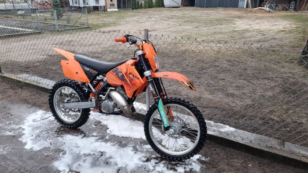KTM EXC 125 Po Remoncie