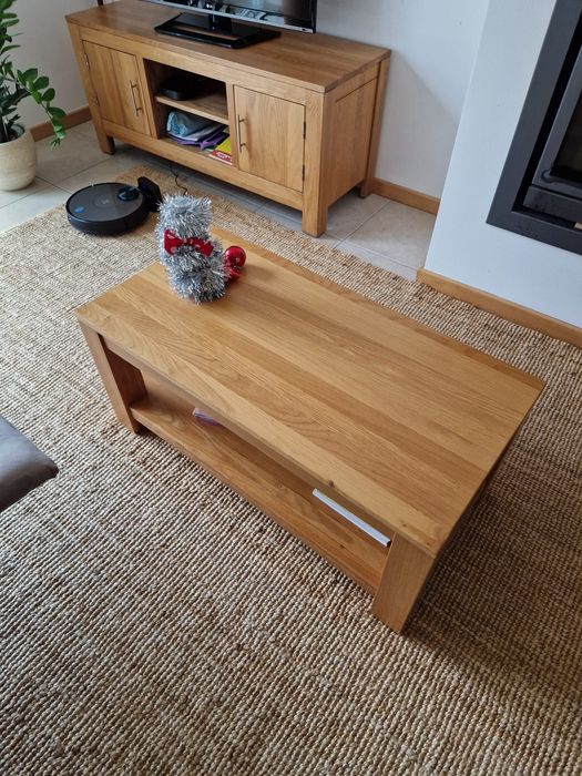 Mesa de centro madeira maciça