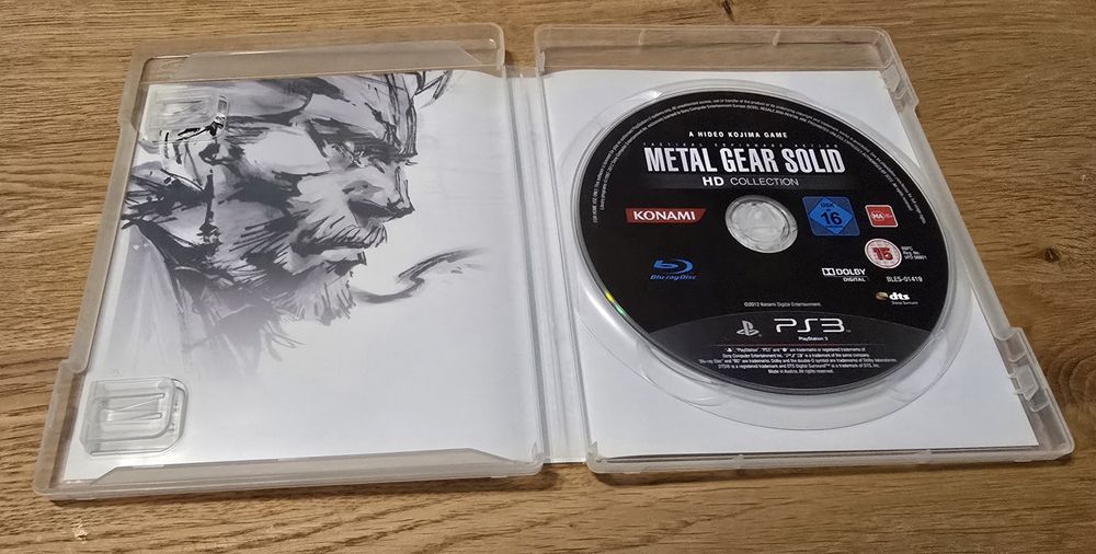 Metal Gear Solid HD Collection ps3