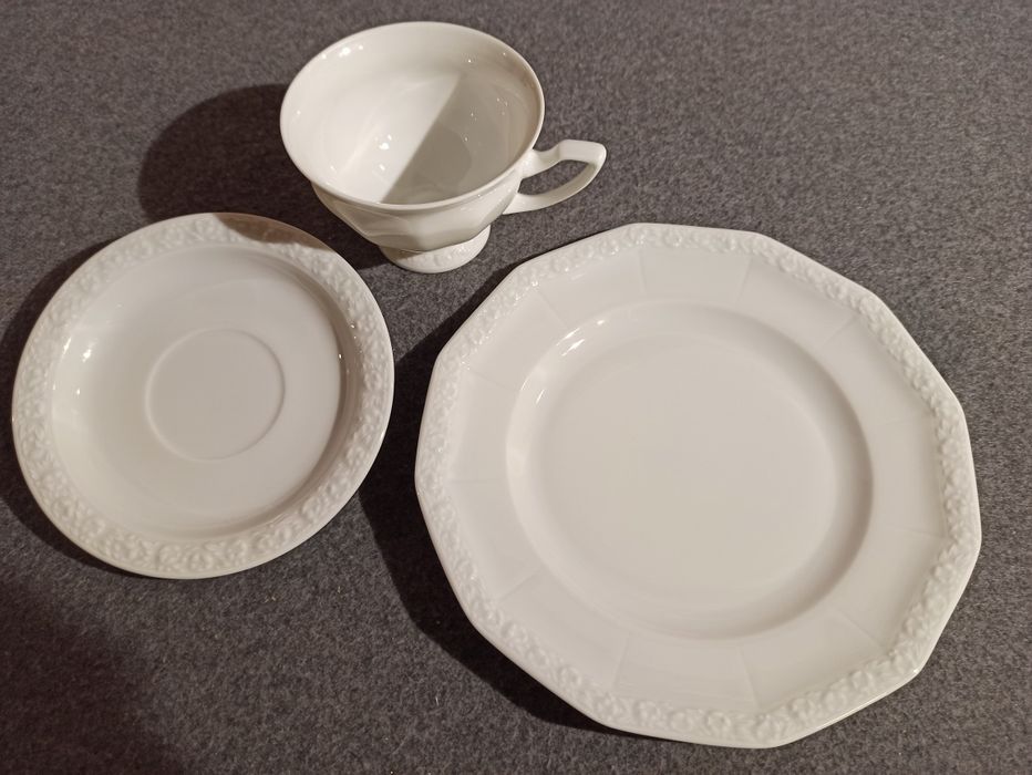 Porcelana Rosenthal Biała Maria TRIO
