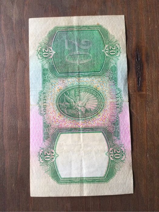 Nota 20 escudos 1948 Muito boa